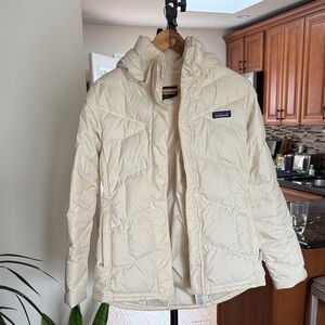 Patagonia Off-White Quilted Jacket
